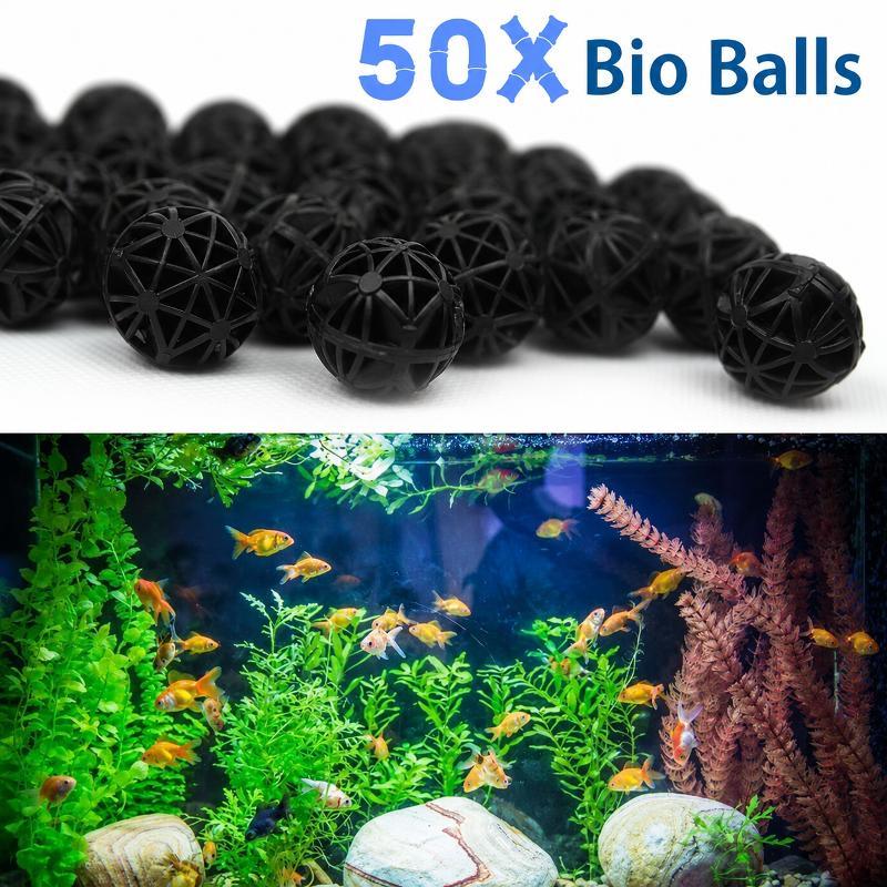 50 Stück 16mm Aquarium Bio-Fil – Marine Aquarium Bewertung und Preis