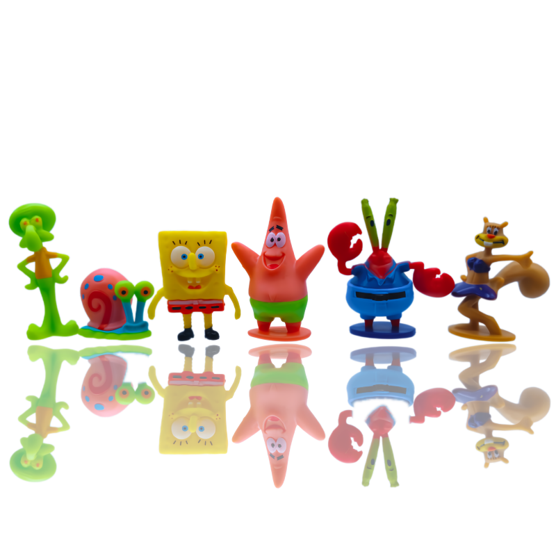 6 Stück SpongeBob Aquarium-Dek – Marine Fish Tank Bewertung und Preis