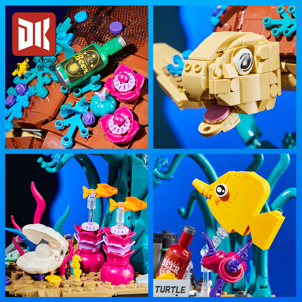 1271-teiliges Meeresschildkröt – Marine Aquarium Cube Bewertung und Preis