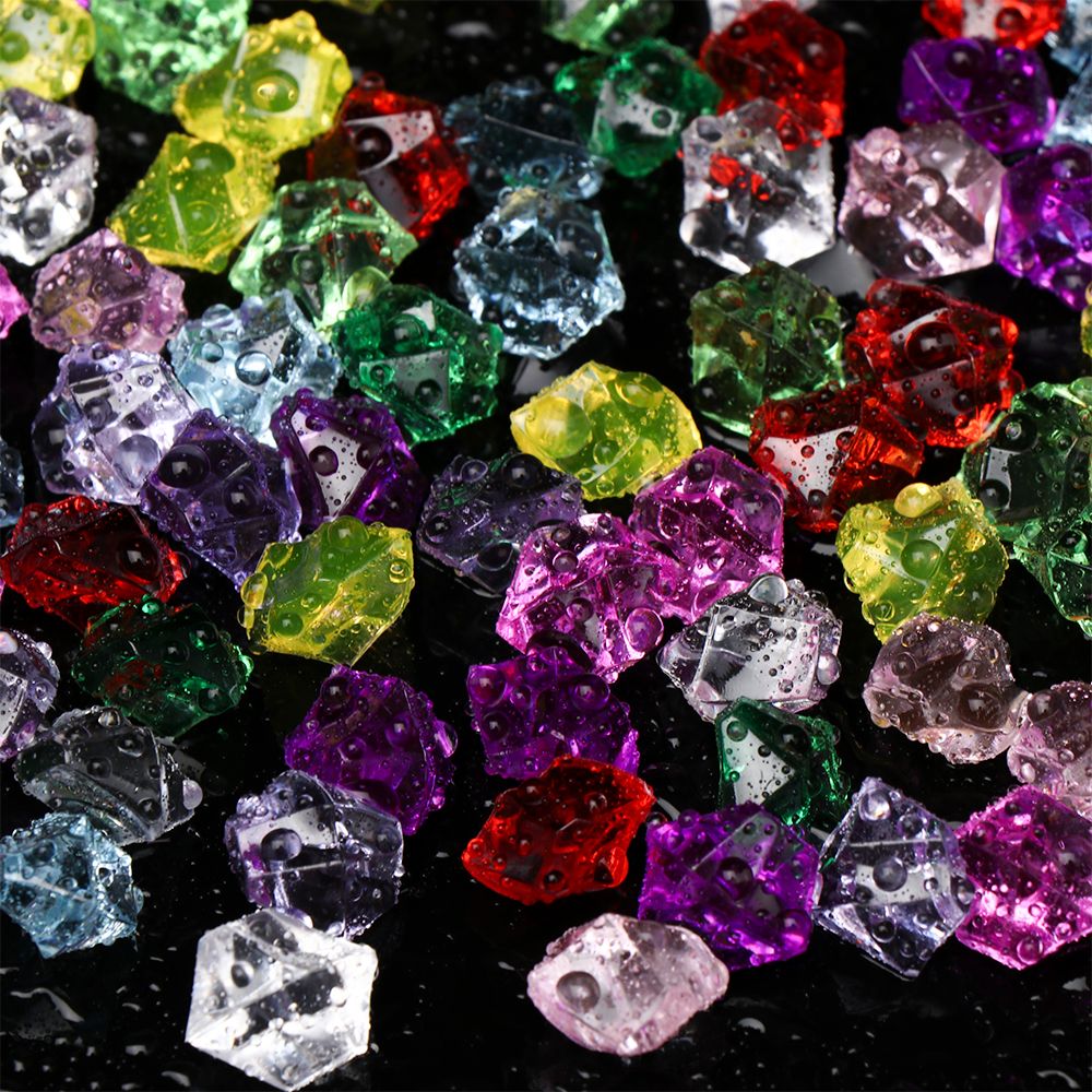 50 Teile/paket Bunte 1,4*1,1 c – Marine Aquarium Cube Bewertung und Preis